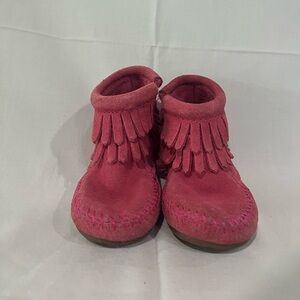 minnetonka toddler girls boots - size 3